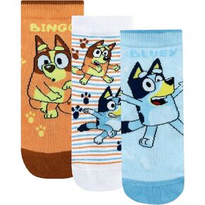 Bluey Socks 3 Pack Unisex Kids Socks For Boys Or Girls
