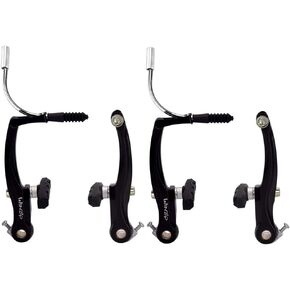 UPANBIKE Road Bike Brake Calipers Alloy V-Brake Calipers Set for Road Bicycle Mountain Bike 1 Pair (Front+Rear)