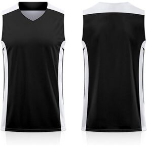 Reversible Basketball Jersey Team Athletic Scrimmage Mesh Blank Sports Uniforms M-2XL