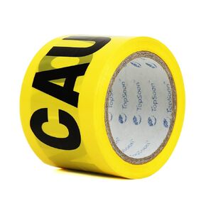 Caution Tape Yellow and Black Striped Barricade Tape 2.8-Inch by 660-Feet Non-Adhesive Barrier Tape Caution Ribbon Construction Caution Tape