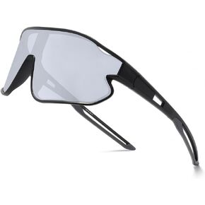 UV400 Youth Sports Sunglasses for Baseball,Light frame Sunglasses for Boys Girls Cycling,Teen Tennis Shades SK0015