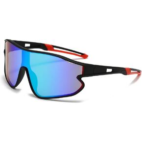 JOVAKIT Kids Baseball Sunglasses for Boys Girls Age 6-16, Youth Baseball Sun Glasses UV400 Sports Cycling Shades