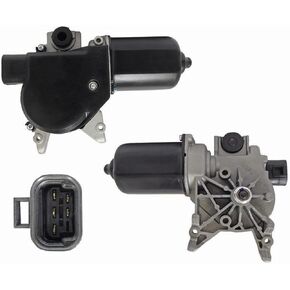 New Front Wiper Motor W/Pulseboard Module Compatible With 2002 Cadillac Escalade, Replaces GM 12365360, 12494772
