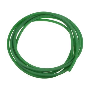Polyurethane Round Belts 2.5mm Dia 26.25ft(8 Meters) Length Rough Surface PU Urethane Belt for Drive Transmission, Green