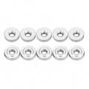 FTVOGUE Carbon Steel knurled nut, Knurled Nut, Round Knurled Thumb Nuts, GB807 M3 M4 M5 M6 M8 M10 Carbon Steel Handle Nut Knurled Thumb Nuts, Nuts (M8 (10pcs)), Nut