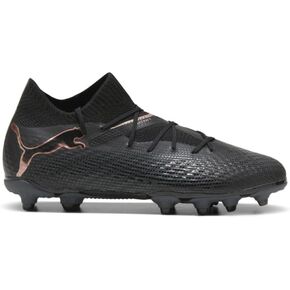 PUMA Future 7 Pro Firm Ground/Artificial Ground (Little Kid/Big Kid) Black White 2 Little Kid M