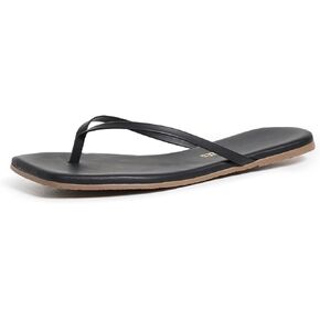 TKEES Women's Square Toe Lily Flip Flops
