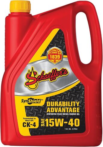 Schaeffer Manufacturing Co. 0700CK4-006S SynShield Durability Advantage 15W-40 Diesel Engine Oil, 1-Gallon Bottle in Saudi Arabia