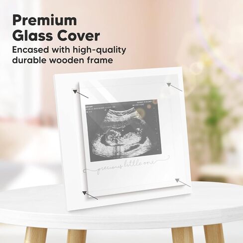 KeaBabies Maternity Belly Band for Pregnancy & Baby Sonogram Picture Frame Soft & Breathable Pregnancy Belly Support Belt - Modern Ultrasound Frame for Mom to Be - Pelvic Support Bands - Tummy Band in Saudi Arabia