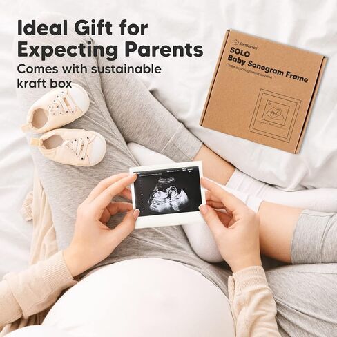KeaBabies Maternity Belly Band for Pregnancy & Baby Sonogram Picture Frame Soft & Breathable Pregnancy Belly Support Belt - Modern Ultrasound Frame for Mom to Be - Pelvic Support Bands - Tummy Band in Saudi Arabia