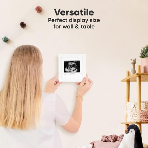 KeaBabies Maternity Belly Band for Pregnancy & Baby Sonogram Picture Frame Soft & Breathable Pregnancy Belly Support Belt - Modern Ultrasound Frame for Mom to Be - Pelvic Support Bands - Tummy Band in Saudi Arabia