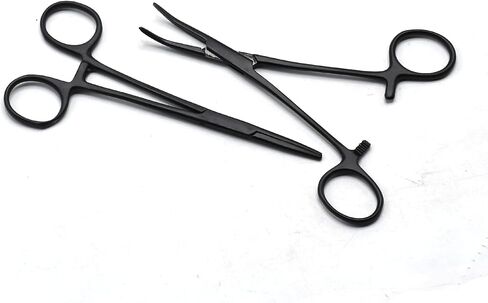 10 Assorted Kelly Locking HEMOSTAT Forceps 5.5" Ideal for All Types of Hobby (PNIK) and First AID KIT by G.S ONLINE STORE in Saudi Arabia