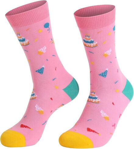 Funny Socks for Women,Easter Bunny Socks,Dog Mom Socks Fun Stocking Stuffer Socks in Saudi Arabia