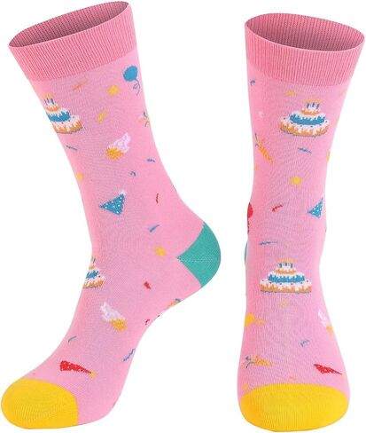 Funny Socks for Women,Easter Bunny Socks,Dog Mom Socks Fun Stocking Stuffer Socks in Saudi Arabia