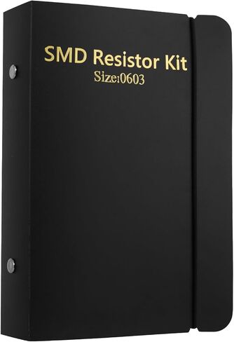 EMGTMS Y&Z 1% مجموعة متنوعة من مقاومات SMD، مجلد متنوع المقاوم R0603، 170 قيمة × 50 قطعة = 8500 قطعة، مجموعة عينات من الكتب للمكونات الإلكترونية. (المقاوم-0603) in Saudi Arabia