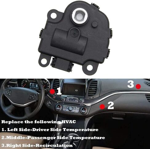 Air Door Actuator HVAC 604108 Compatible with 2004-2013 Impala Blend Door Actuator in Kuwait