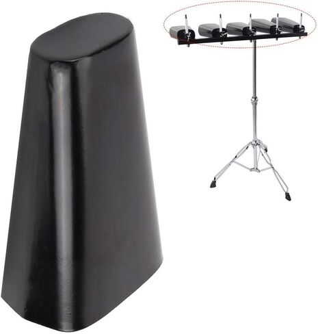 Percussion Cowbell,6 Inch Metal Durable Percussion Musical Handheld Kit Drum Set Cowbell Instrument Accessories in Saudi Arabia
