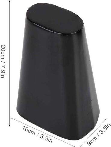 Percussion Cowbell,6 Inch Metal Durable Percussion Musical Handheld Kit Drum Set Cowbell Instrument Accessories in Saudi Arabia