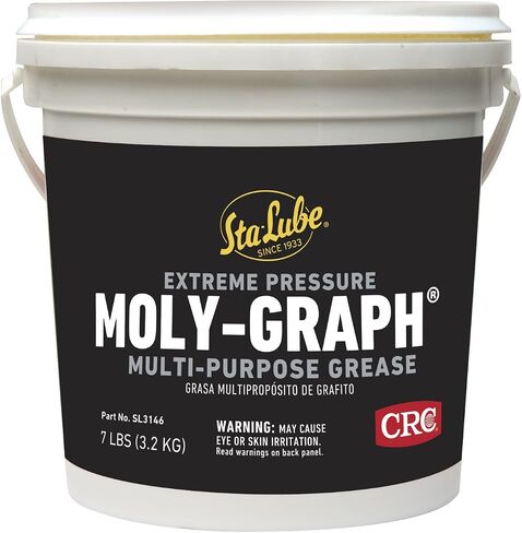 CRC SL3146 شحم الليثيوم متعدد الأغراض ذو الضغط العالي Moly-Graph - 7 رطل. in Saudi Arabia