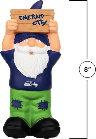 FOCO NFL Unisex-Adult Slogan Sign Mini Gnome in Saudi Arabia