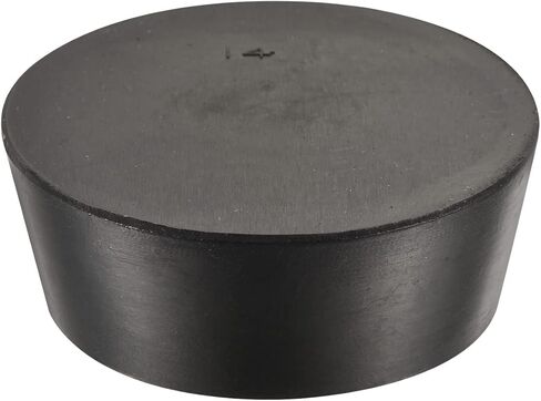 MECCANIXITY Rubber Tapered Plug 58mm to 68mm Solid Test Tubes Bungs Stopper Black for Lab Home in Kuwait