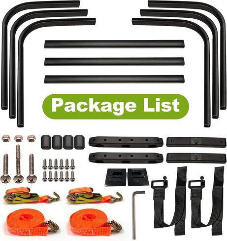 موسعات سرير الشاحنة لـ 2004-2023 F150 F250/ 2007-2023 Tundra/Ram طول تمديد الباب الخلفي القابل للسحب 54-64 بوصة in Kuwait