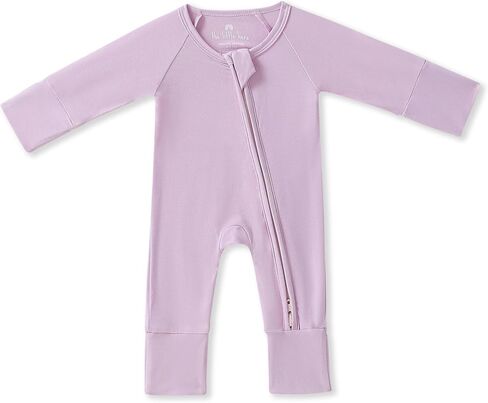 Preemie & Smaller Newborn Baby Sleeper/Footie with Fold Over Hands & Feet, Luxuriously Soft Bamboo Viscose in Saudi Arabia