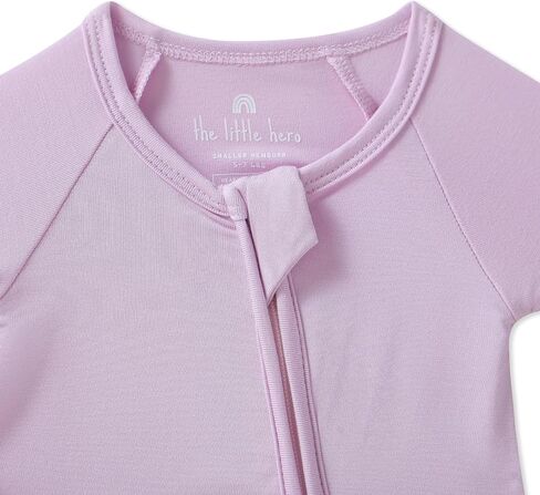 Preemie & Smaller Newborn Baby Sleeper/Footie with Fold Over Hands & Feet, Luxuriously Soft Bamboo Viscose in Saudi Arabia