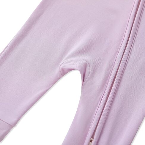 Preemie & Smaller Newborn Baby Sleeper/Footie with Fold Over Hands & Feet, Luxuriously Soft Bamboo Viscose in Saudi Arabia