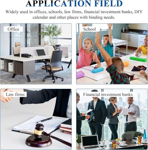 ماكينة تجليد لفائف حلزونية ماكينة تجليد الأسلاك 34 - فتحات بحجم مربع، سعة تثقيب 120 ورقة، صانع كتب ربط 12 ورقة لحجم الحروف، A4، A5 أو حجم أصغر in Kuwait