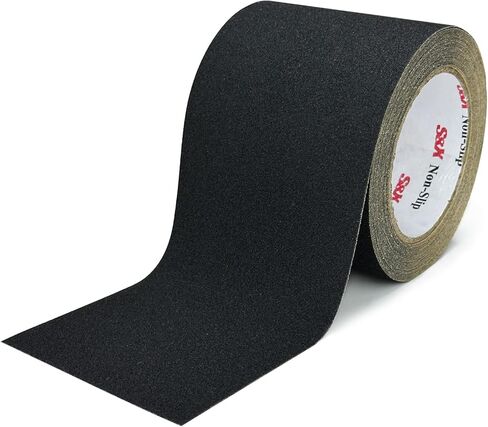 S&X Anti Slip Tape 24" x 40 FT Wide Non Skid Roll – High Traction Grip Tape Friction Abrasive Adhesive for Stairs Steps Ramps Boats Outdoor Waterproof in Kuwait