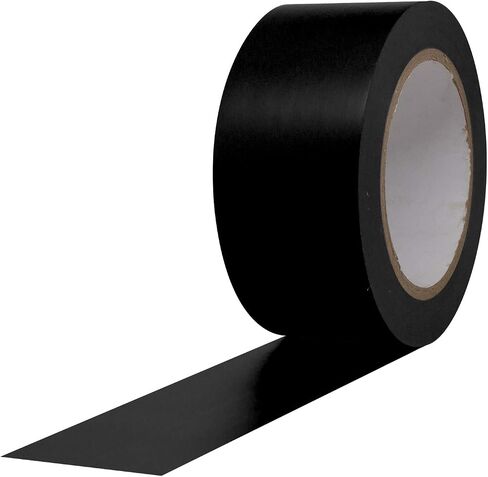 ProTapes Pro 50 Premium Vinyl Safety Marking and Dance Floor Splicing Tape, 6 mils Thick, 36 yds Length x 2" Width, Clear (Pack of 1) in Saudi Arabia