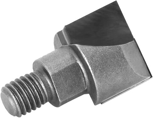 Wood Lock milling Cutter bits Shank 10MM CNC Cleaning Bottom Router Bit Woodworking Tools Two Screw Thread Lock Mortiser Milling Cutter, 1pcs, Materials Carbide (Diameter 16.5mm) in Saudi Arabia