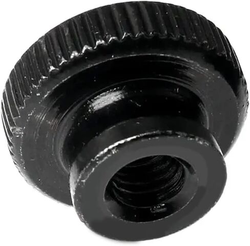 صواميل إبهام مخرشة 10 قطع M5x0.8mm مقابض مستديرة سوداء صواميل يدوية لأجزاء الطابعة ثلاثية الأبعاد... in Kuwait