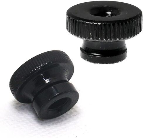 صواميل إبهام مخرشة 10 قطع M5x0.8mm مقابض مستديرة سوداء صواميل يدوية لأجزاء الطابعة ثلاثية الأبعاد... in Kuwait