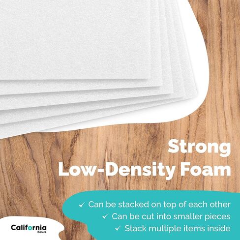 Premium Foam Packing Sheets - 11 7/8 x 12 1/8 inches - Cushion Foam Wrap Sheets; Moving Supplies for Dishes, Glasses and Furniture; Packing Cushioning Supplies - Soft and Durable (50 Pack) in Kuwait