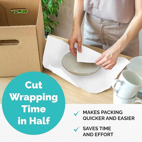 Premium Foam Packing Sheets - 11 7/8 x 12 1/8 inches - Cushion Foam Wrap Sheets; Moving Supplies for Dishes, Glasses and Furniture; Packing Cushioning Supplies - Soft and Durable (50 Pack) in Kuwait