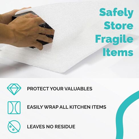 Premium Foam Packing Sheets - 11 7/8 x 12 1/8 inches - Cushion Foam Wrap Sheets; Moving Supplies for Dishes, Glasses and Furniture; Packing Cushioning Supplies - Soft and Durable (50 Pack) in Kuwait