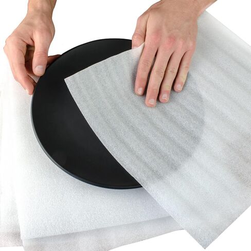 Cushioning Foam Sets, Liaeyis 8Pcs L-shaped Protection Corners and 8Pcs U-shaped Protection Side for Moving Supplies Edge Shipping Packaging Edge Protector Foam Shipping in Saudi Arabia