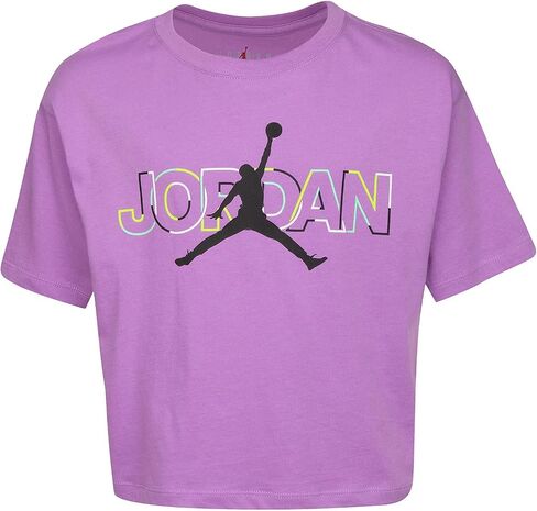 Jordan Girl's J's are for HBR Tee (Little Kids/Big Kids) Violet Shock LG (12-14 Big Kid) in Saudi Arabia