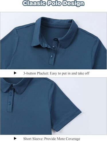 MERIABNY Girls Golf Polo Shirts Short Sleeve Tennis Golf Clothes for Aged 6-13 in Kuwait