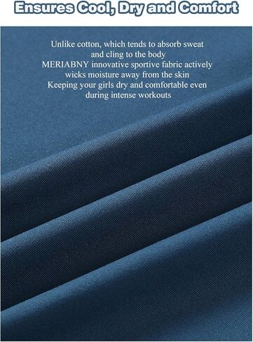 MERIABNY Girls Golf Polo Shirts Short Sleeve Tennis Golf Clothes for Aged 6-13 in Kuwait