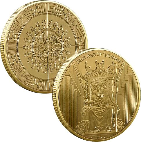عملة تحدي زيوس ملك الآلهة في الأساطير اليونانية القديمة in Kuwait