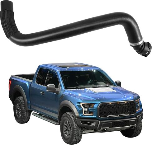 KM5306 Engine Radiator Coolant Hose Compatible with Ford F-150 King Ranch Lariat Platinum SSV XL XLT 5.0L V8 - Flex 2015-2017 Replace KM-5306 FL3Z-8260-C FL3Z8260C Upper Coolant Radiator Pipe in Saudi Arabia