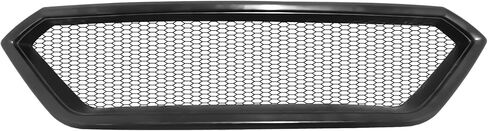 IKON MOTORSPORTS Front Upper Grille, Compatible with 2022-2025 Subaru WRX, Honeycomb Mesh Style Unpainted Black ABS Plastic Replacement Front Bumper Hood Grill in Saudi Arabia