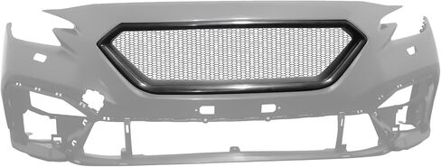 IKON MOTORSPORTS Front Upper Grille, Compatible with 2022-2025 Subaru WRX, Honeycomb Mesh Style Unpainted Black ABS Plastic Replacement Front Bumper Hood Grill in Saudi Arabia