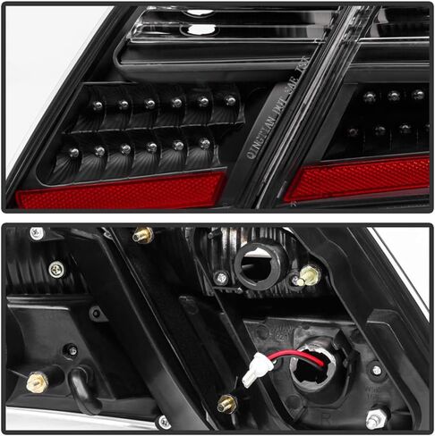 Acanii - لعام 2007 2008 2009 Toyota Camry L/LE/SE/XLE Black LED LED مصابيح الفرامل المصابيح 4pcs بديل يمين+يمين in Saudi Arabia