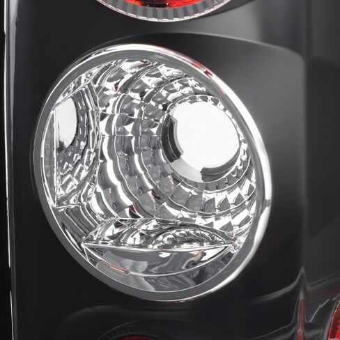 AKKON - For 04-08 Ford F150 Styleside Model Pickup Truck Black Bezel Tail Lights Brake Lamps Replacement Pair in Saudi Arabia