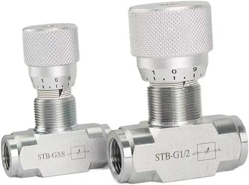 الصمامات ، STU STB الأسطوانة الهيدروليكية صمام الخانق STU-G1/4 STU-G3/8 STB-G1/2 1PC (STB-G1I4) in Kuwait