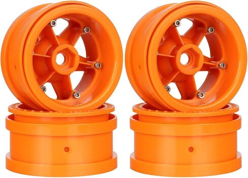 Plastic 2.2 Beadlock Wheel Rim Replacement Part for SCX10 TRX4 TRX6 RR10 RBX10 VS4-10 Gen8 1:10 RC Crawler Car (Gray) in Saudi Arabia